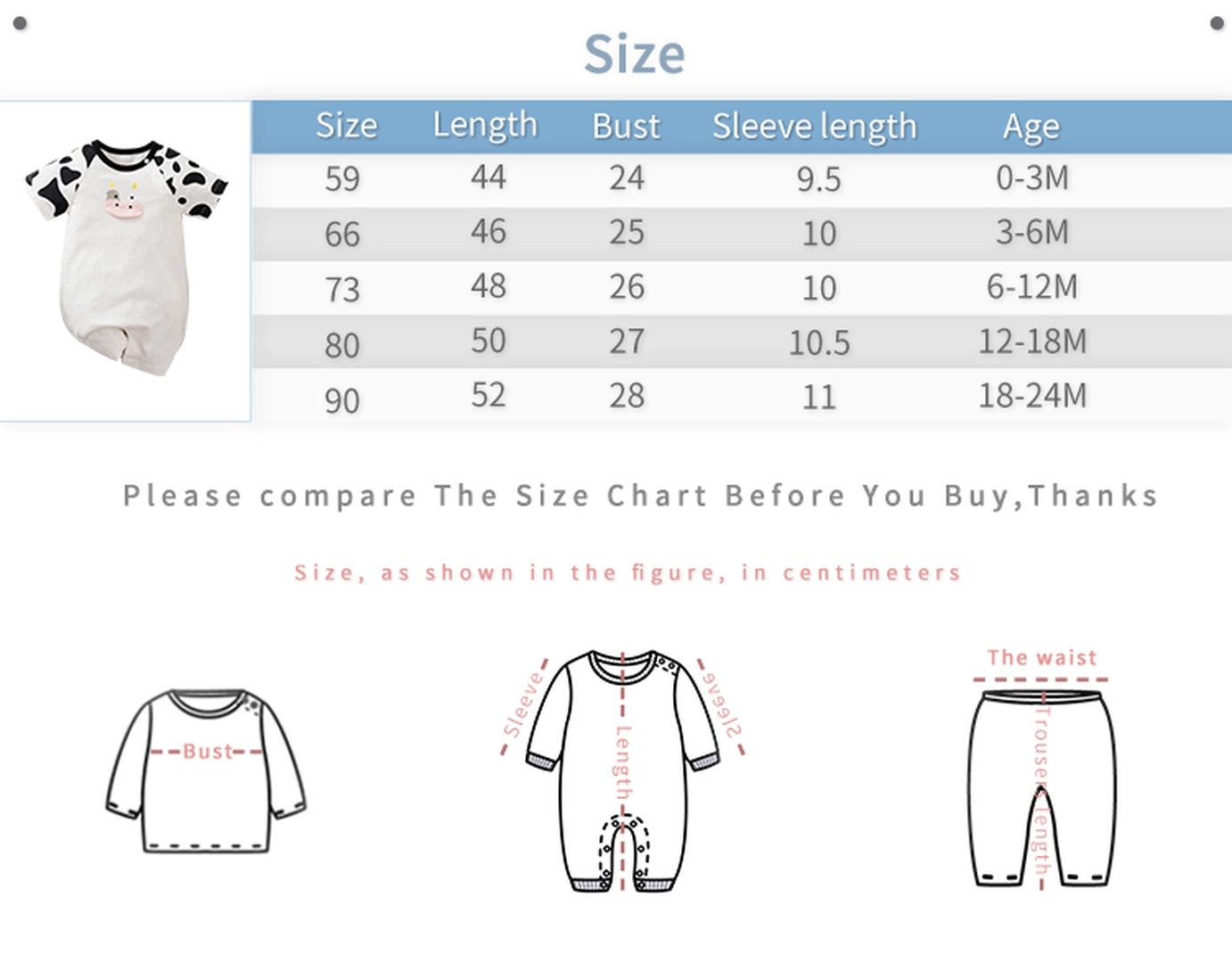 Cute Stylish Moo Cotton Baby Romper 9 - Minitaq baby kids clothes dress