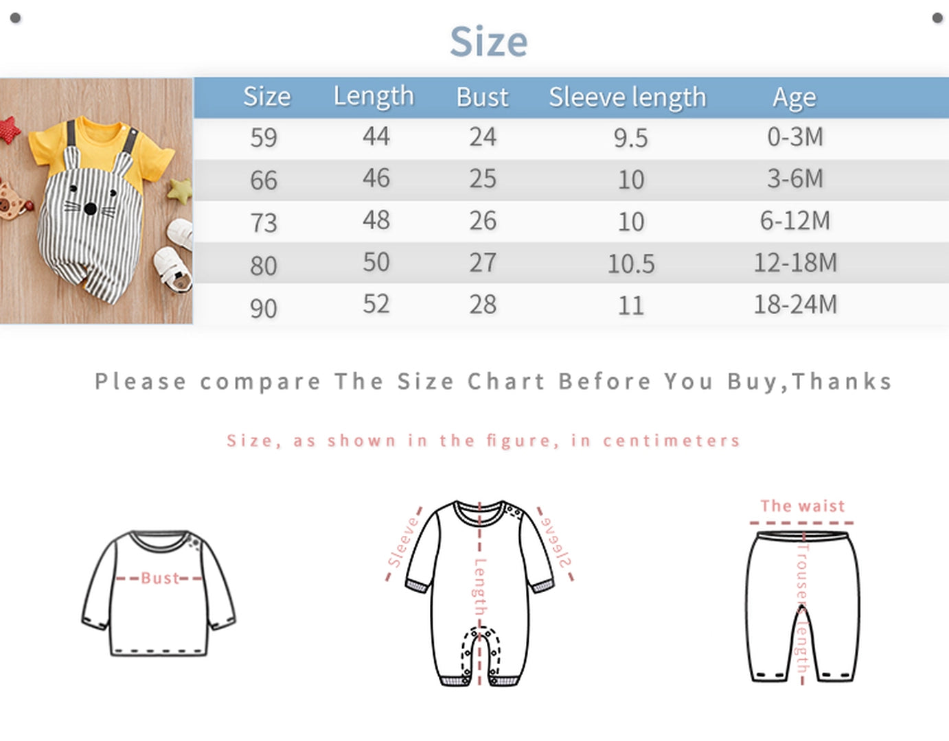 Cute Mini Mice Yellow Cotton Baby Romper 10 - Minitaq baby kids clothes dress