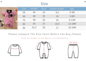 Red Gingham Pattern Baby Cotton Romper 8 - Minitaq baby kids clothes dress