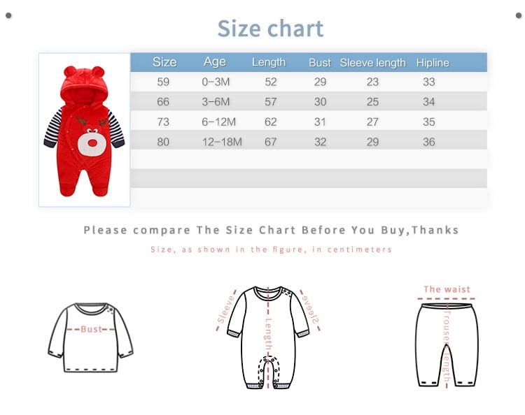 Red Deer Hooded Quilted Sleeping Suit 8 - Minitaq baby kids clothes dress