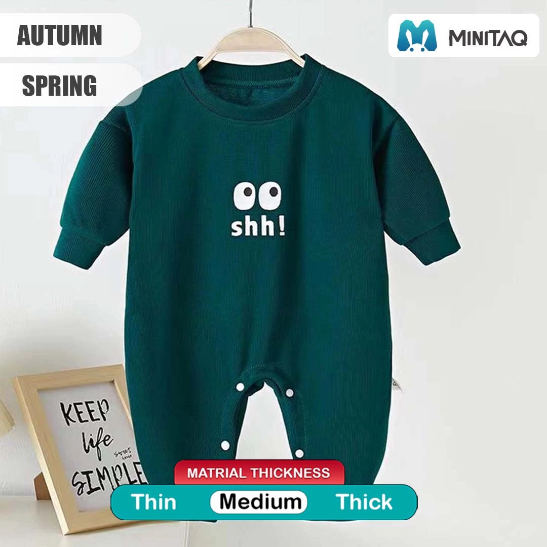 Dark Teal Stylish Baby Romper 2 - Minitaq baby kids clothes dress