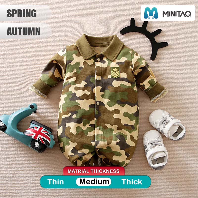 Army Style Baby Romper 2 - Minitaq baby kids clothes dress