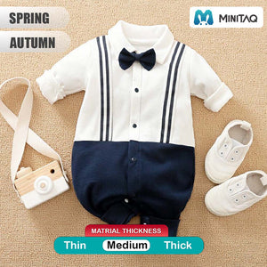 Formal Smart White Stylish Romper Dress 2 - Minitaq baby kids clothes dress