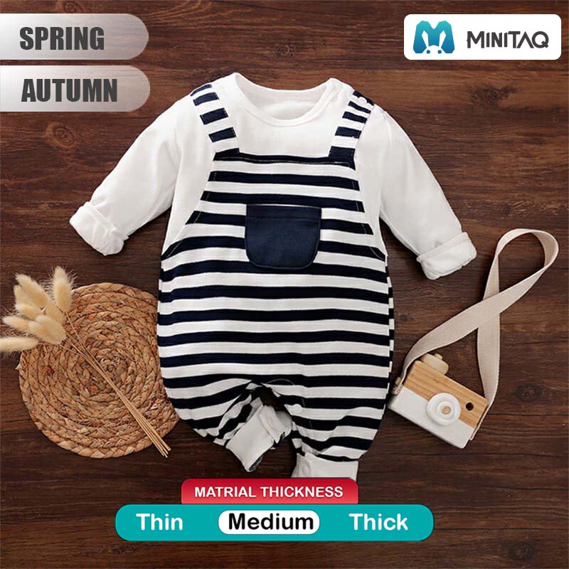 Blue Lines Casual Baby Romper 2 - Minitaq baby kids clothes dress