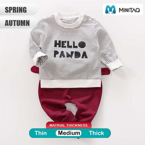 Hello Panda 2pc Shirt And Trouser 2 - Minitaq baby kids clothes dress