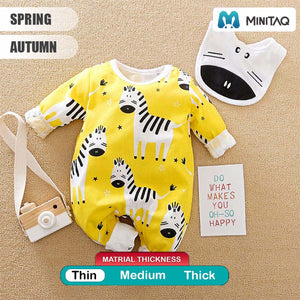 Casual Zebra Yellow Baby Romper 2 - Minitaq baby kids clothes dress