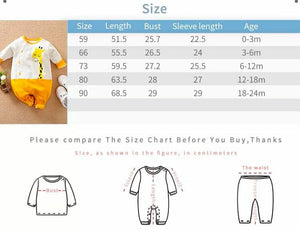 Giraffe Relaxing Yellow Baby Romper 6 - Minitaq baby kids clothes dress