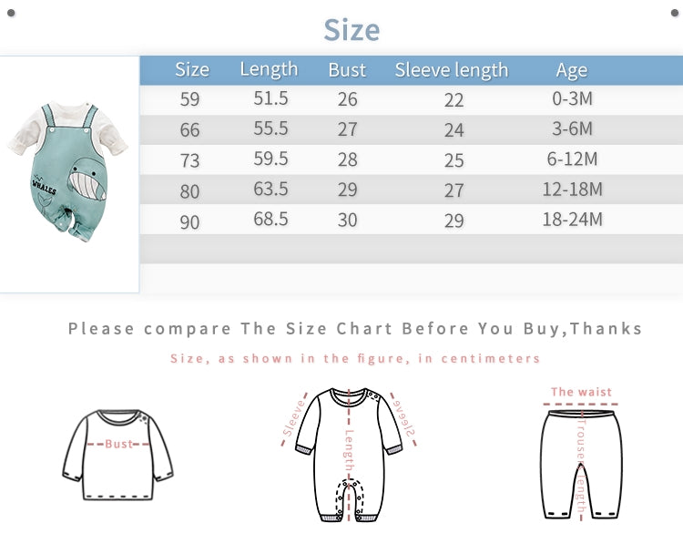 Stylish Whale Printed Baby Romper 10 - Minitaq baby kids clothes dress