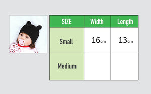 Black Cotton Baby Cap 2 - Minitaq baby kids clothes dress