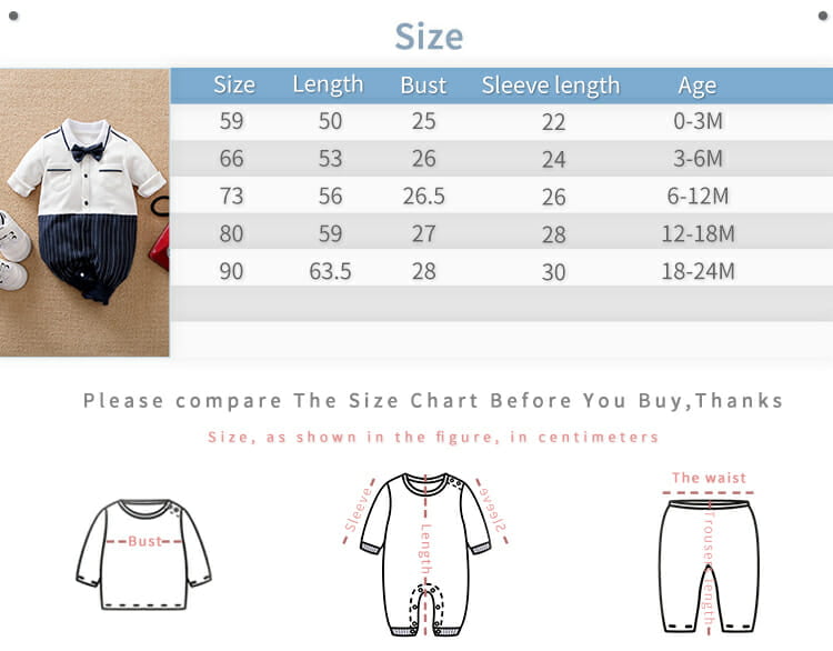 Smart Line Baby Romper With Bow Tie 9 - Minitaq baby kids clothes dress