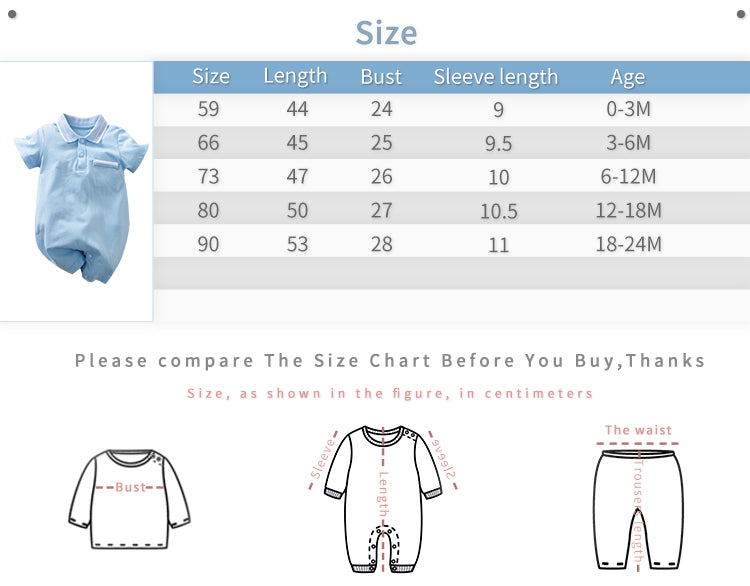 Blue Polo Style Baby Romper 8 - Minitaq baby kids clothes dress