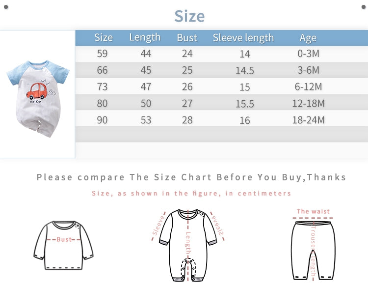 Car Beep Casual Baby Romper 7 - Minitaq baby kids clothes dress