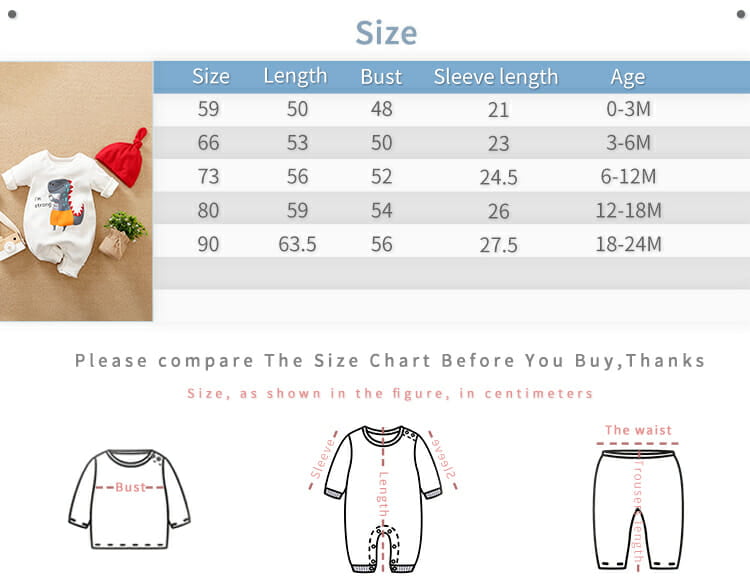 Strong Dino Causal Baby Romper With Cap 8 - Minitaq baby kids clothes dress