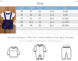 Smart Style Baby Romper 2pc Bow Tie Set 8 - Minitaq baby kids clothes dress