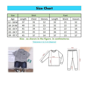 Thin Lines Shirt With Soft Jeans Short 2pc 11 - Minitaq baby kids clothes dress