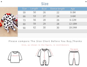 Cow Doted Pattern Full Sleeves Baby Romper 7 - Minitaq baby kids clothes dress