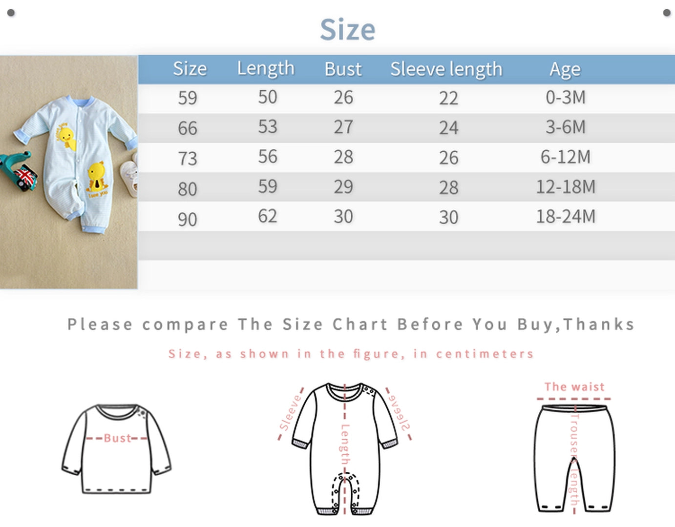 Yellow Tweety Light Blue Baby Romper 8 - Minitaq baby kids clothes dress