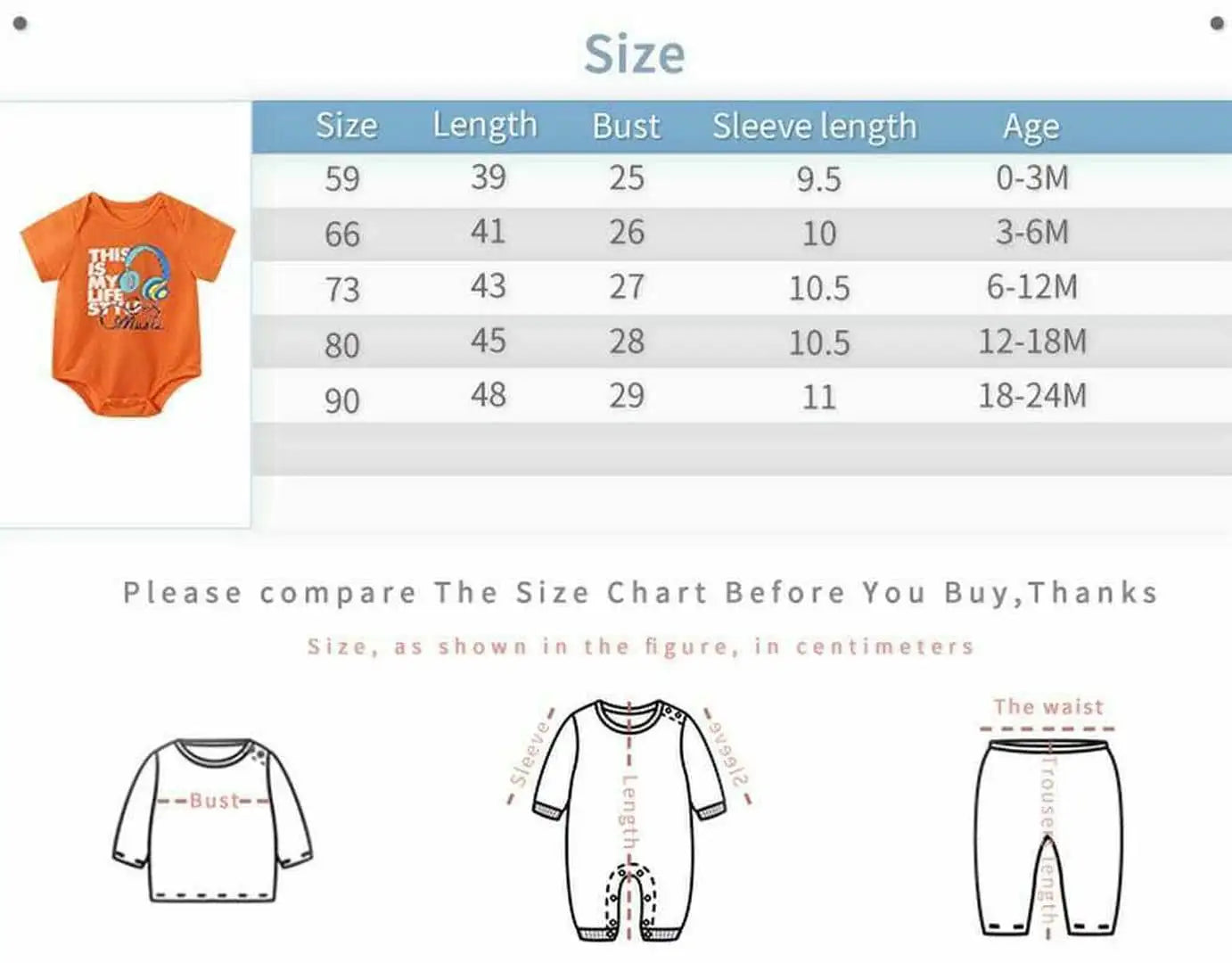 My Life Style Orange Baby Romper 9 - Minitaq baby kids clothes dress