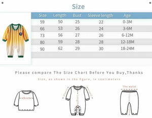 Football Sports Style Yellow Green Romper 9 - Minitaq baby kids clothes dress