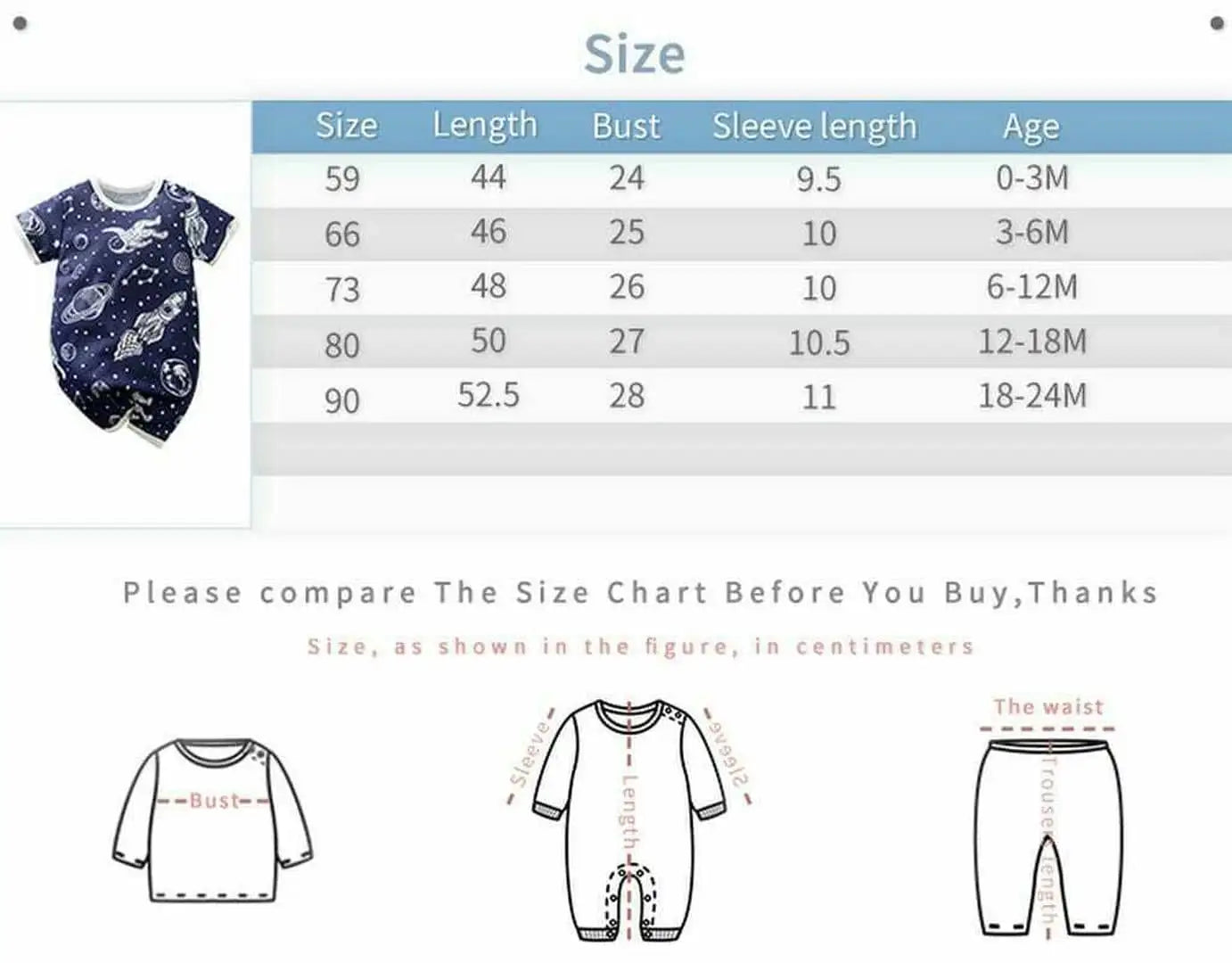 Space Zone Dark Blue Baby Romper 9 - Minitaq baby kids clothes dress