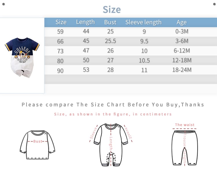 College Style Sports Baseball Romper 9 - Minitaq baby kids clothes dress