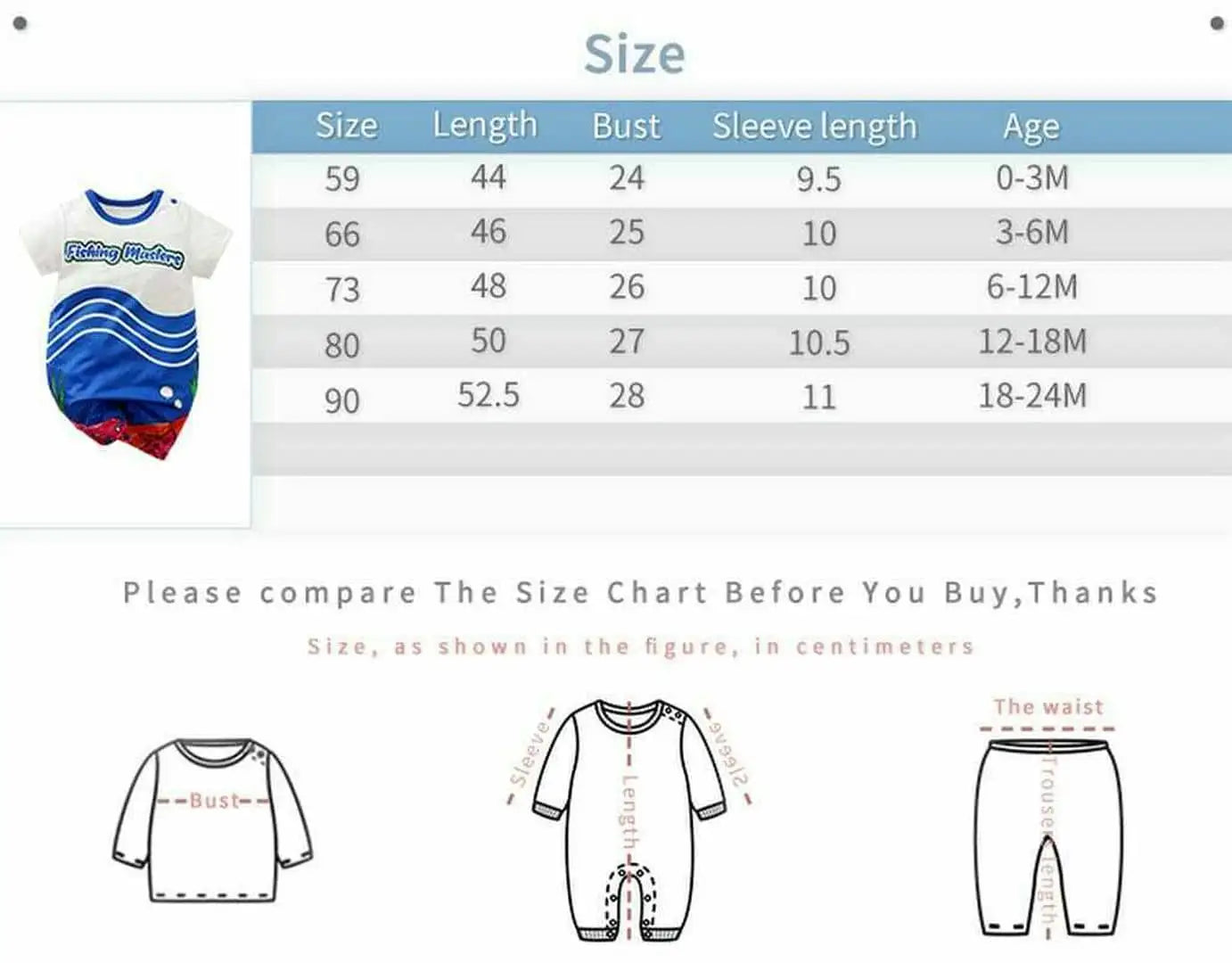 Fishing Masters Polyester Baby Romper 10 - Minitaq baby kids clothes dress