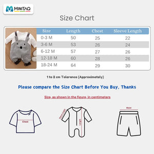 Modern Stylish Full Sleeves Cartoon Baby Romper 1 - Minitaq baby kids clothes dress