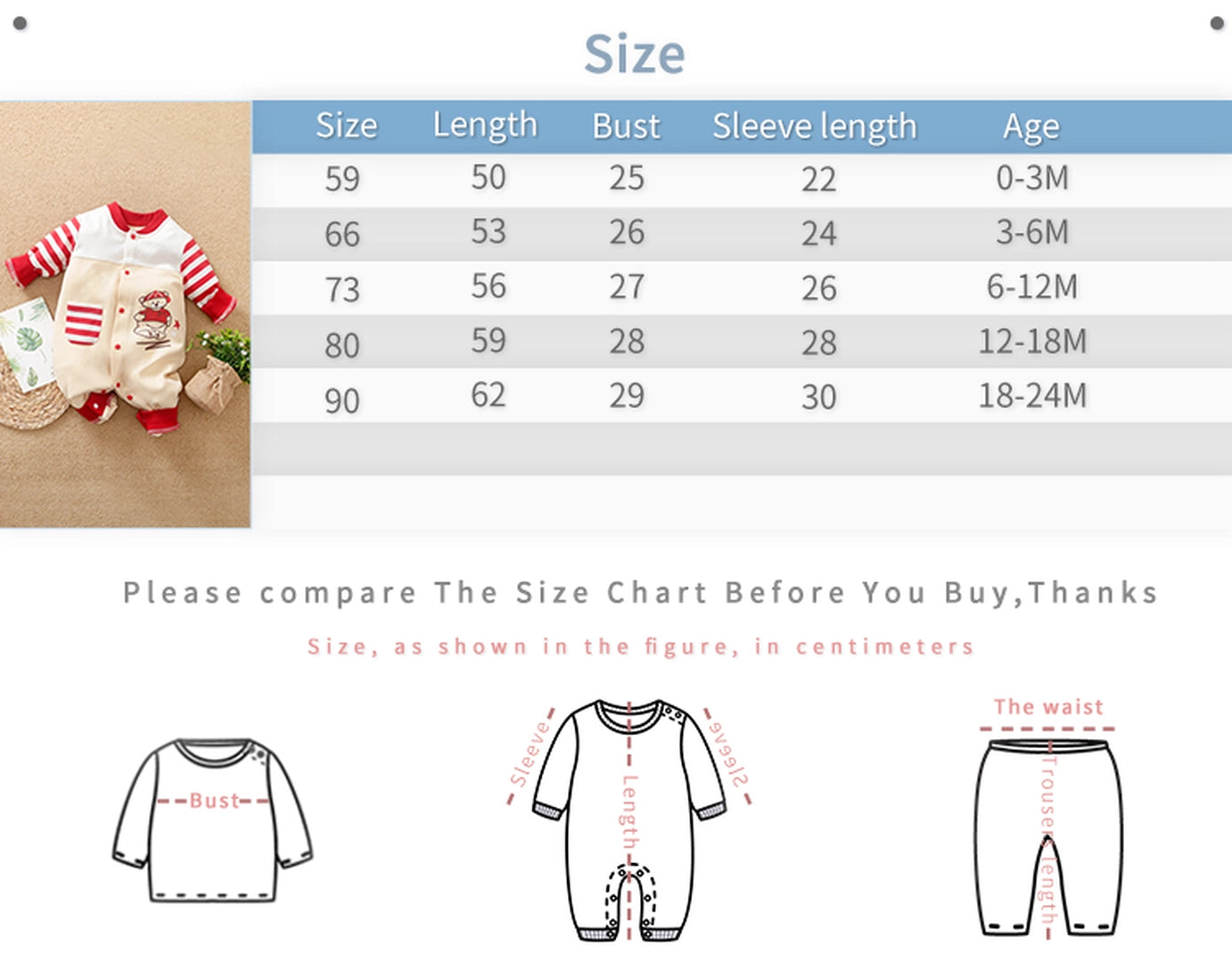 Casual Bear Full Sleeves Baby Romper 8 - Minitaq baby kids clothes dress