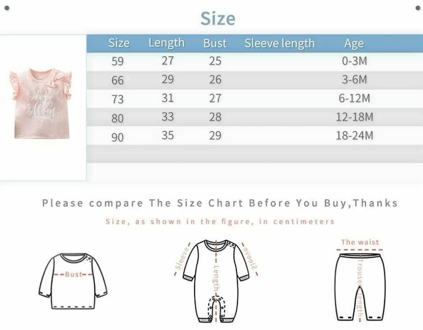 Love Mom Baby Girl Pink Top 9 - Minitaq baby kids clothes dress