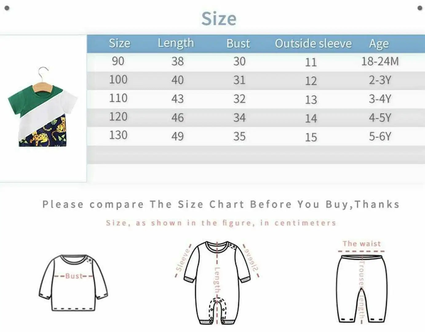 Casual Design T-Shirt For Kids 8 - Minitaq baby kids clothes dress