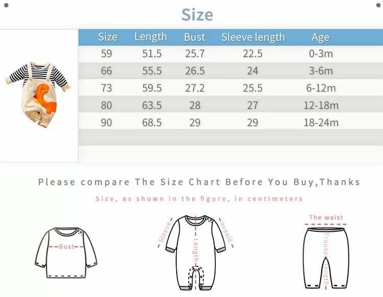 Casual Dino And Lines Baby Romper 6 - Minitaq baby kids clothes dress