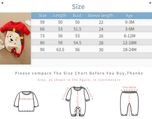 Red Adorable Cartoon Baby Romper 9 - Minitaq baby kids clothes dress