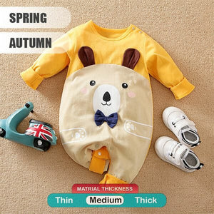 Smart Hugging Bear Baby Romper 2 - Minitaq baby kids clothes dress