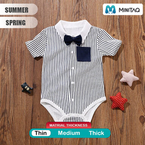 The Smart Liner Onesie With Bow Tie 2 - Minitaq baby kids clothes dress