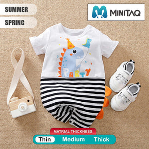 Dino Fun Party Summer Romper 2 - Minitaq baby kids clothes dress