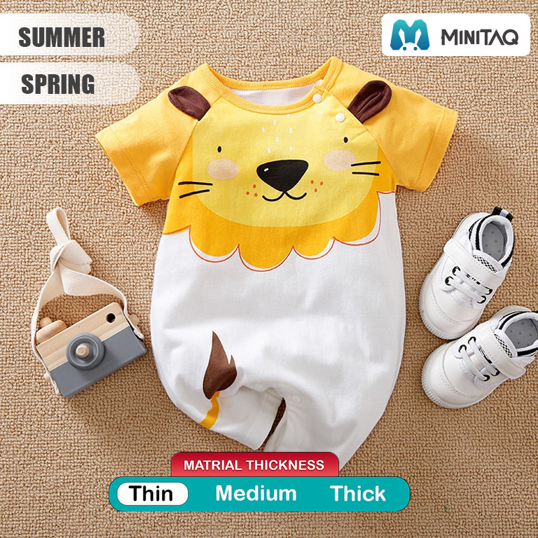 Stylish Cute Lion Baby Romper 2 - Minitaq baby kids clothes dress