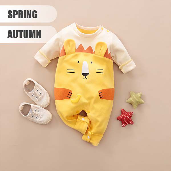 Cute Lion Hug Baby Romper 2 - Minitaq baby kids clothes dress