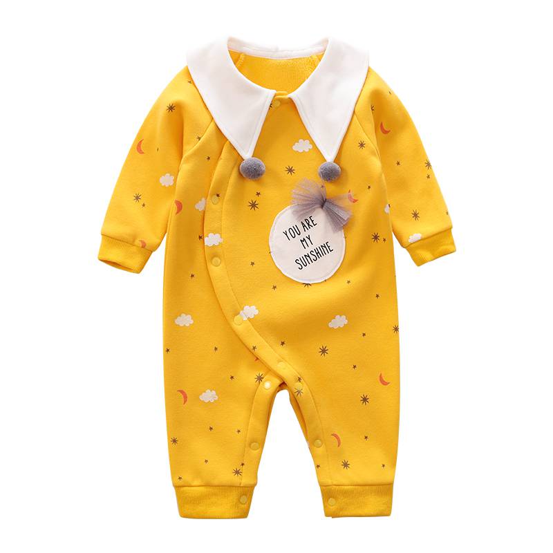 Lovable Star and Moon Yellow Jumpsuit : r/minitaq_baby_shop