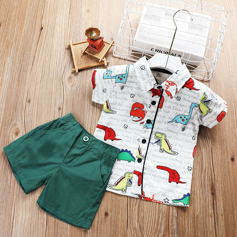 Smart Dress With Cool Print For Baby Boys » MiniTaq