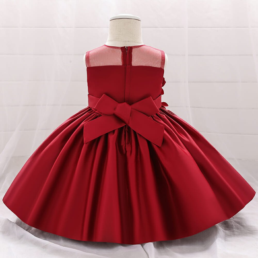 Red Rose Formal Dress Frock » MiniTaq