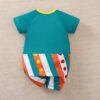 Mex Style Casual Polyester Spandex Baby Romper