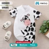 Fun With Cow Summer Cotton Baby Romper