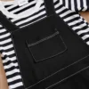 The French Style Dungaree Cotton Romper