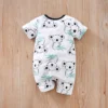 Casual Cotton Baby Romper With Kuala Pattern