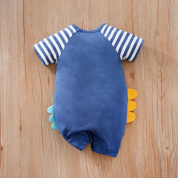 Little Handsome Dino Casual Baby Romper